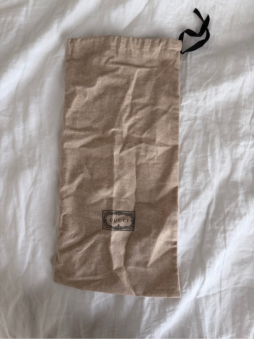 Gucci Dust Bag (from shoes!) Brown/Natural